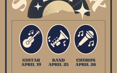 Spring Music Concerts – 4/19, 4/25, 4/26